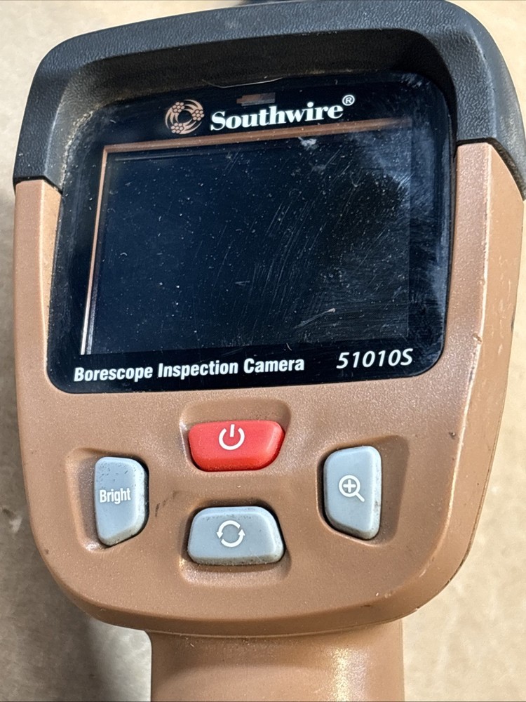 Southwire 51010S Borescope Inspection Camera. *** Does NOT POWER ON!! ***