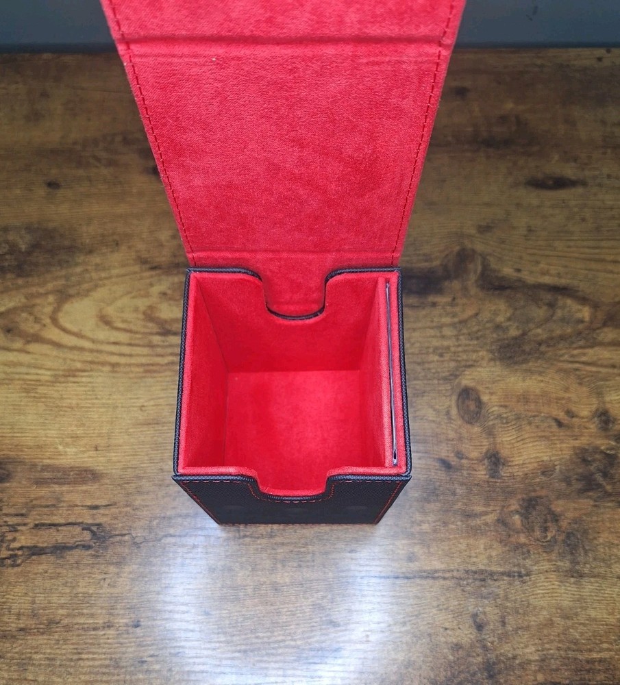 tombert Premium Deck Box Case for MTG Commander Toploader Holder Fits 100 cards