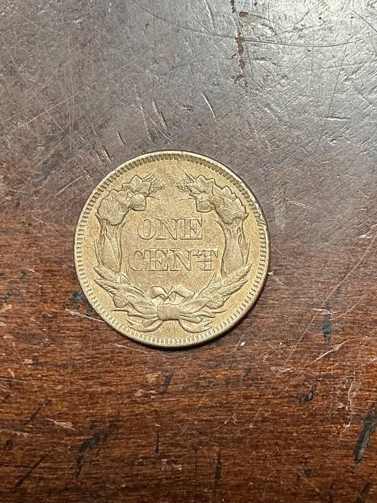 1857 FLYING EAGLE CENT HIGER GRADE CRISP DEVICES GREAT LUSTER