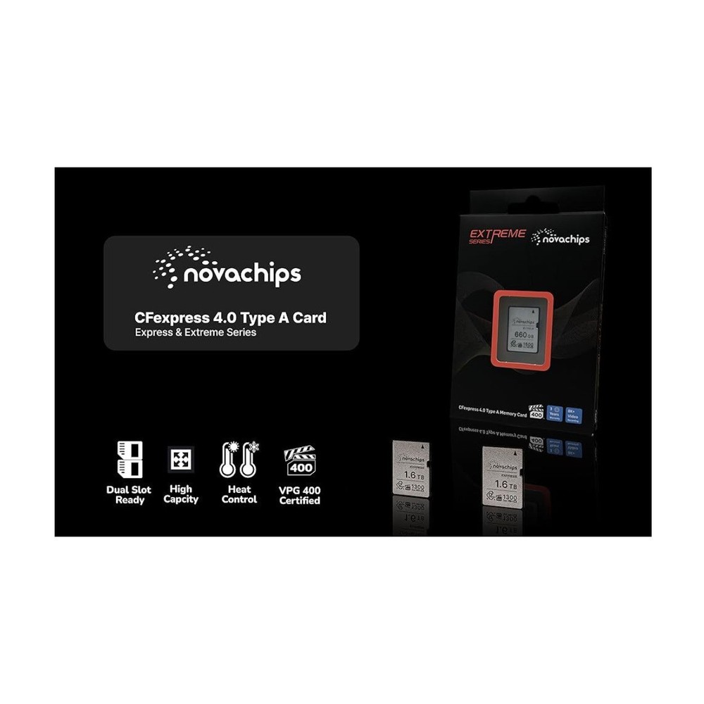 Novachips Express 800GB CFexpress 4.0 Type A Memory Card