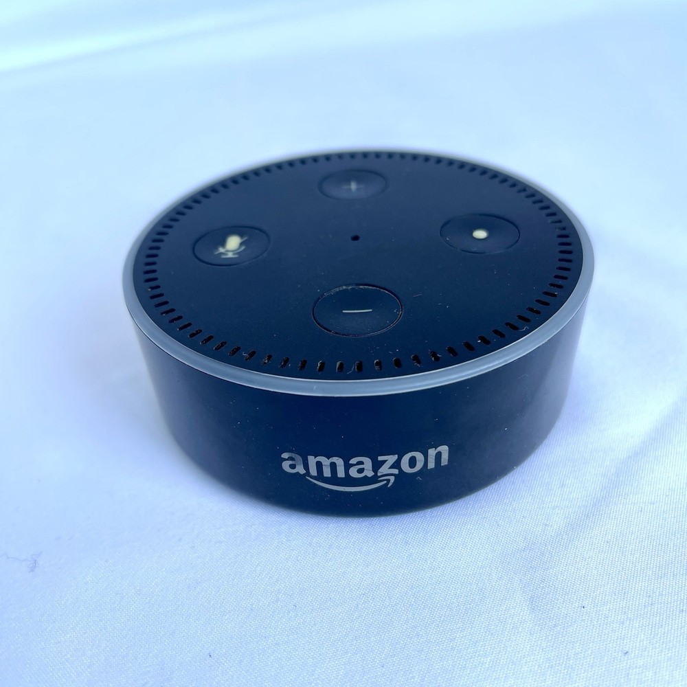 Amazon Echo Dot (2nd Generation) Smart Speaker Cord & Plug Black Works!