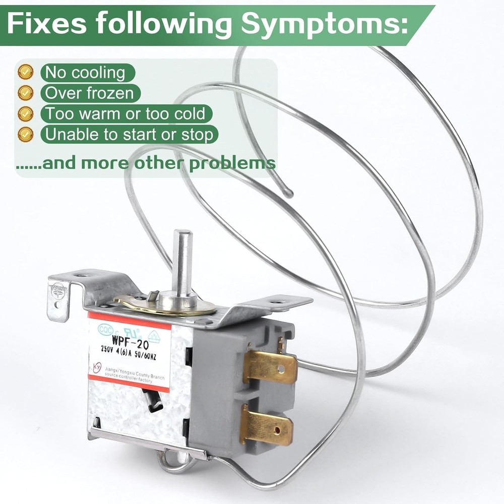 Effortless Installation Mini Fridge Thermostat for Optimal Temperature Control