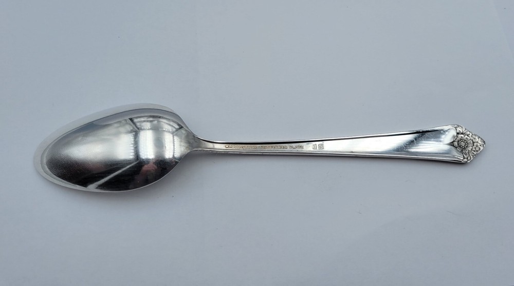 Tablespoon / Serving Spoon ~ Starlight by Rogers & Bro Silverplate Flatware 8.5"