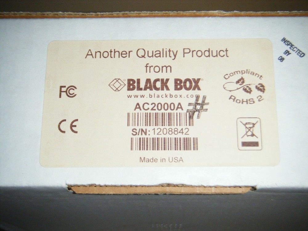Black Box Networking AC2000A DVI Audio RS-232 Extender & EDID Management