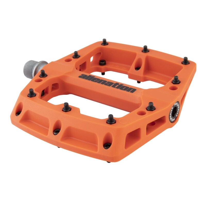 PEDALS ALIENATION FOOTHOLD 9/16 ORANGE
