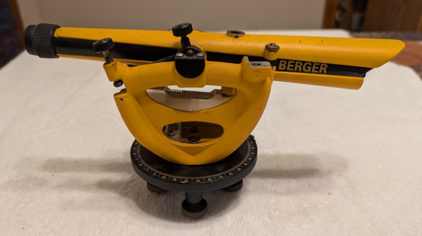 USED BERGER SURVEYING SCOPE; 200B; 200-72824