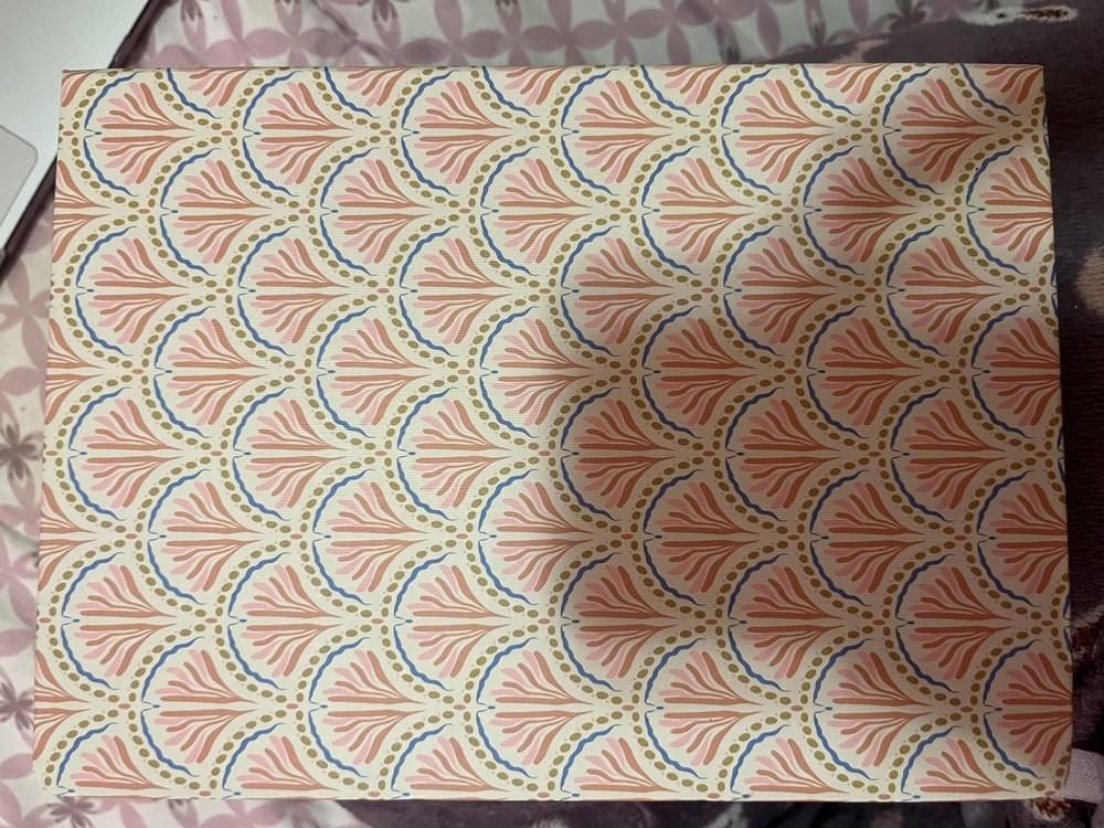 Gold Clipboard Notebook with Pastel Sticky Notes Pocket