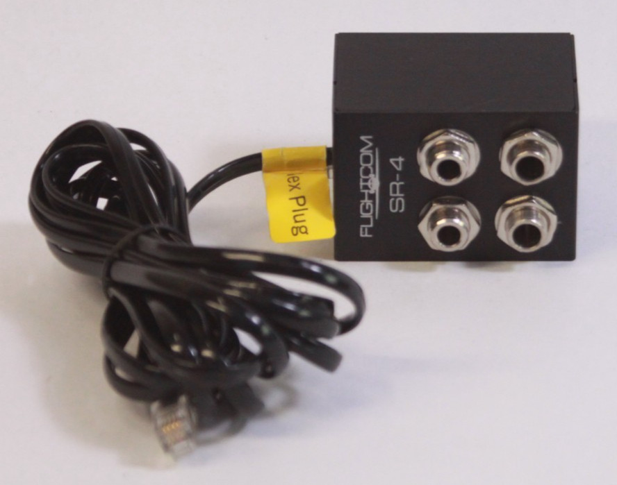 SR-4 Expansion Module for IISX Aircraft Intercom, by Flightcom