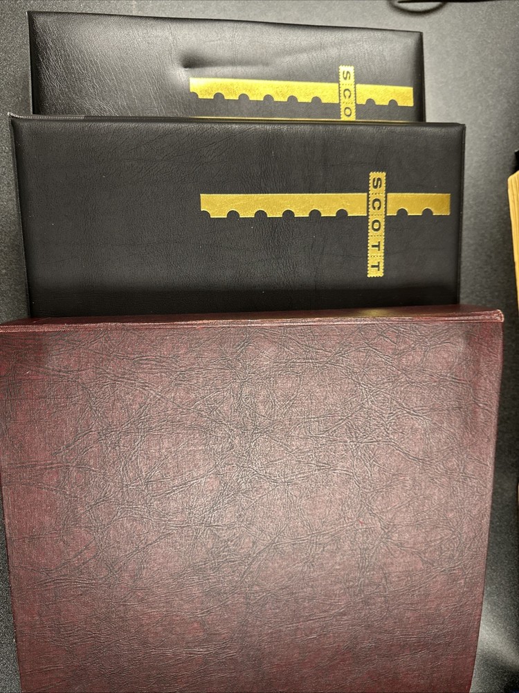 3x Stamp Sheet Books ( 2 Scott )