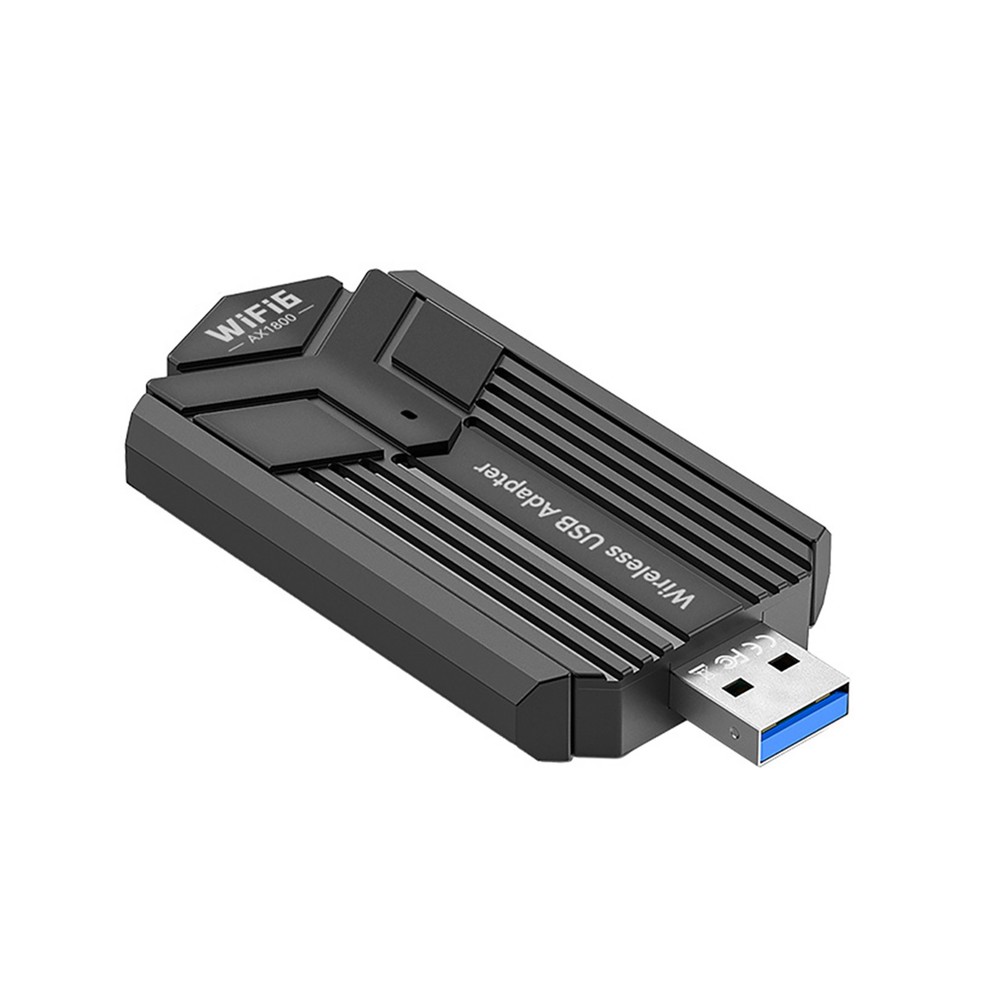 WiFi 6 USB Network Adapter AX1800 for Computer Desktop with Rotatable Antenna