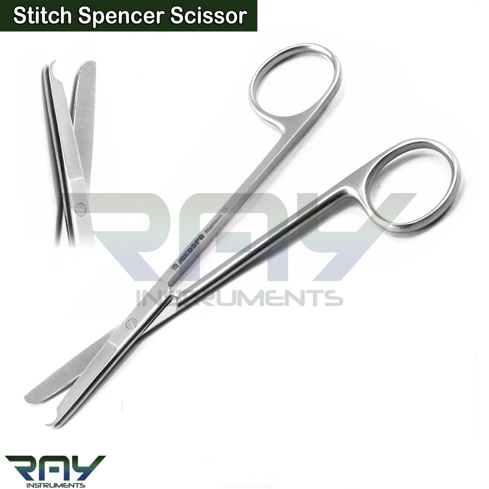 Minor Surgery Kit Tissue Dissection Hemostatic Forceps Needle Holder Scissors