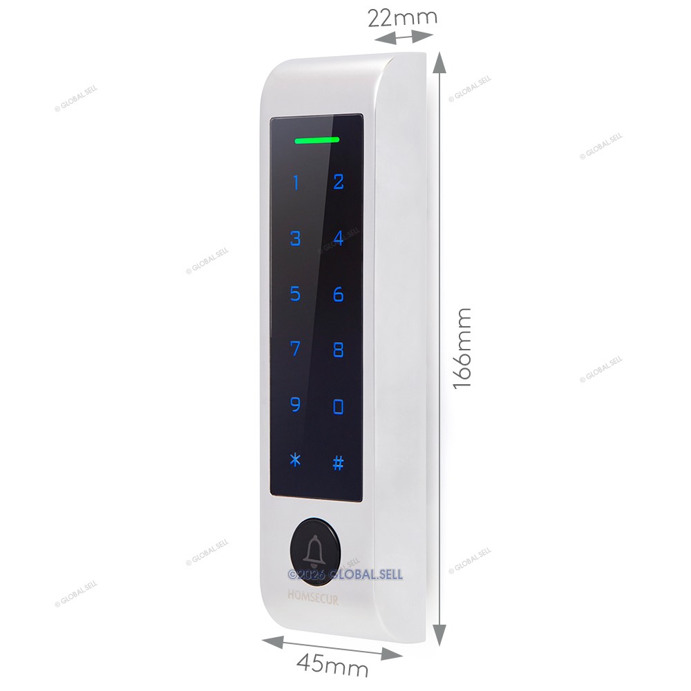HOMSECUR APP WIFI Password Access Control Set NC Strike Lock