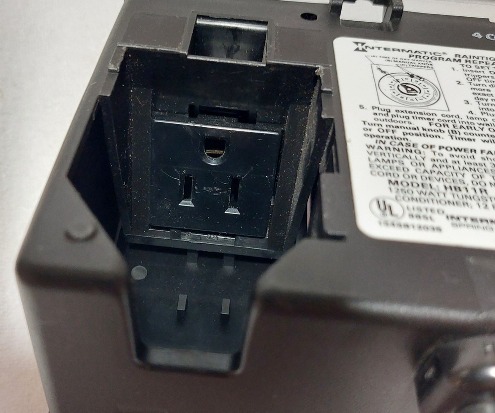 Intermatic Raintight Outdoor Timer *Works* No Box