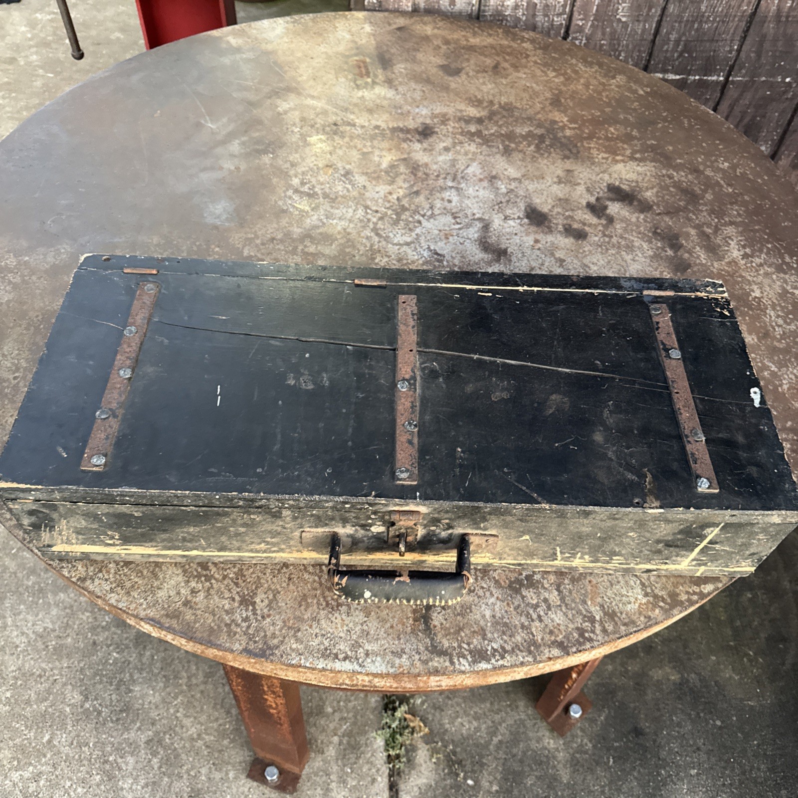 Vintage Sailor's Wood and Steel Rope Repair Fid Very Old and Heavy Nautical