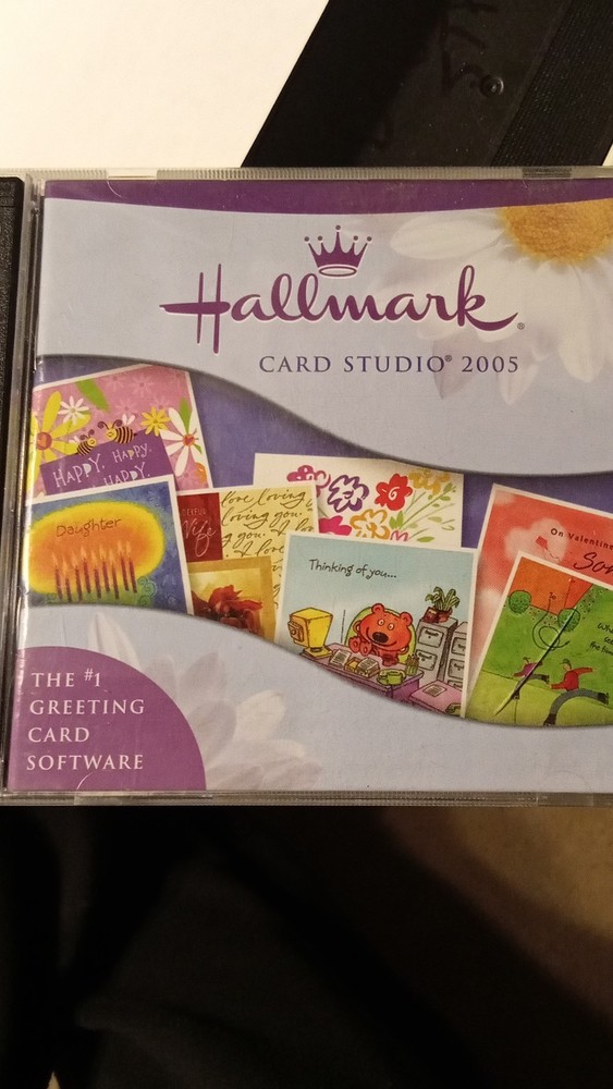 Hallmark Card Studio 2005 Desktop Publishing Software for Windows CD