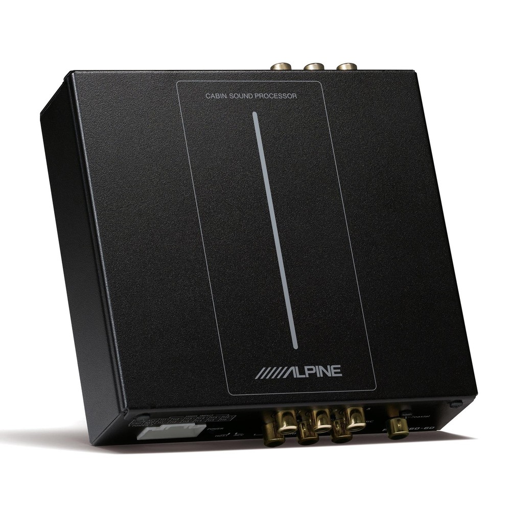 Alpine PXE-C60-60, S2-A36F, S2-A120M Optim6 6-Ch. Processor & Mono Amp Bundle