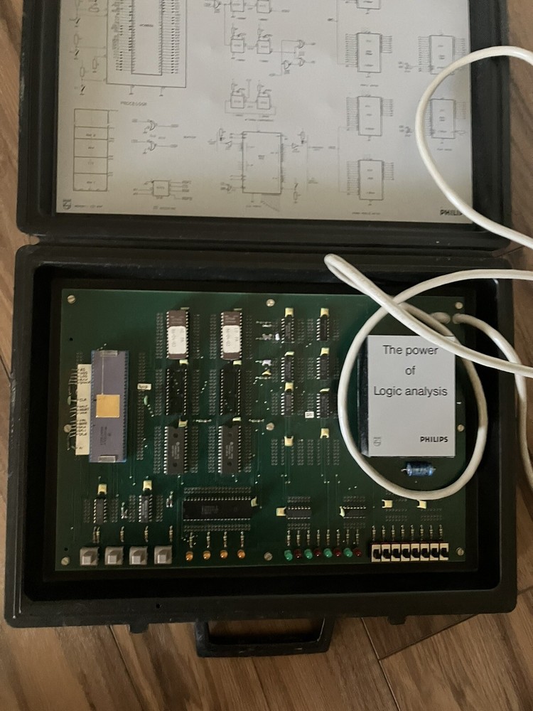 Philips 68000 Microprocessor Demo Education Kit Vintage Computing Target System
