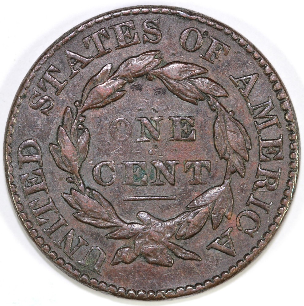 1828 1c Matron Head Large Cent
