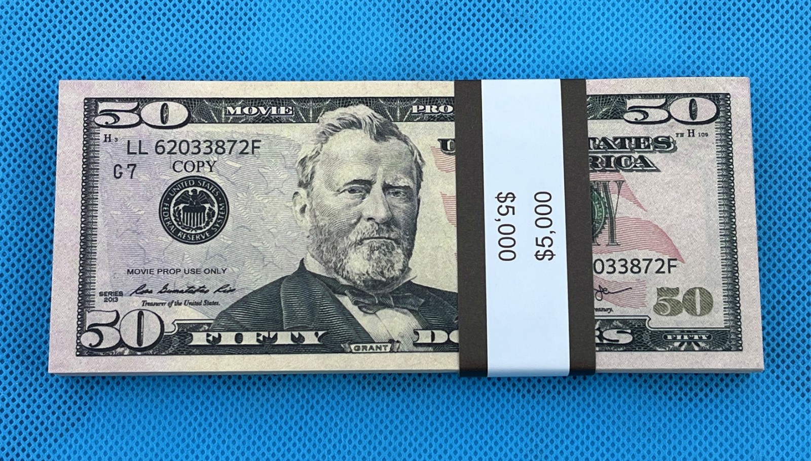 $50 Bills 1000 Pieces Prop Replica Money for Movies, Parties, Tik Tok, Instagram