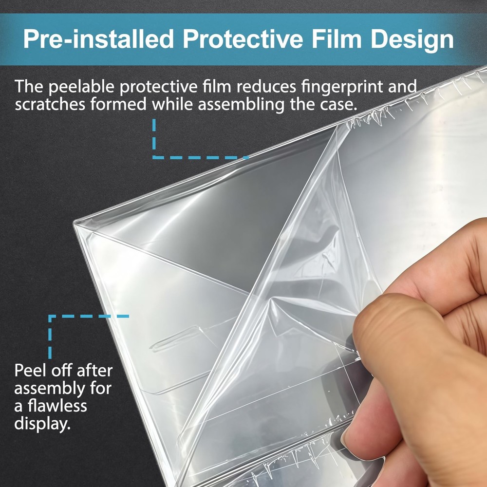 12 Pack ETB Protector Case Compatible with PKMN Elite Trainer Box Protector C...