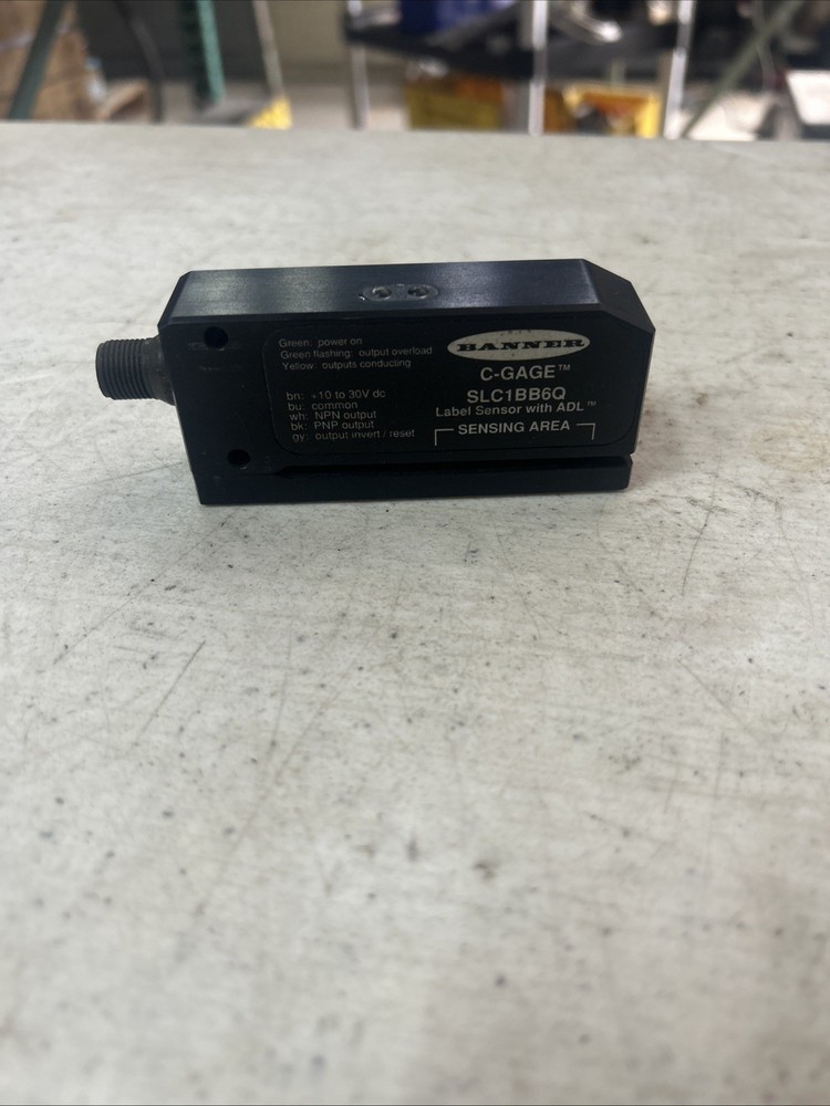 Banner SLC1BB6Q 56178 Label Sensor