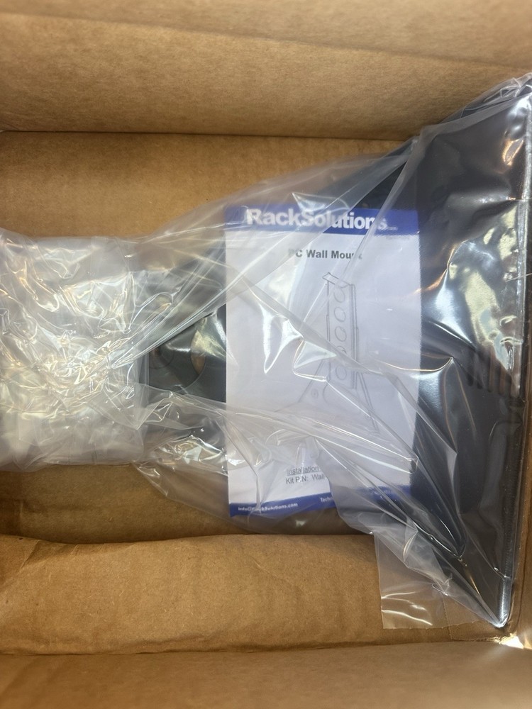 RackSolutions Universal PC Wall Mount - Adjustable, New in Box