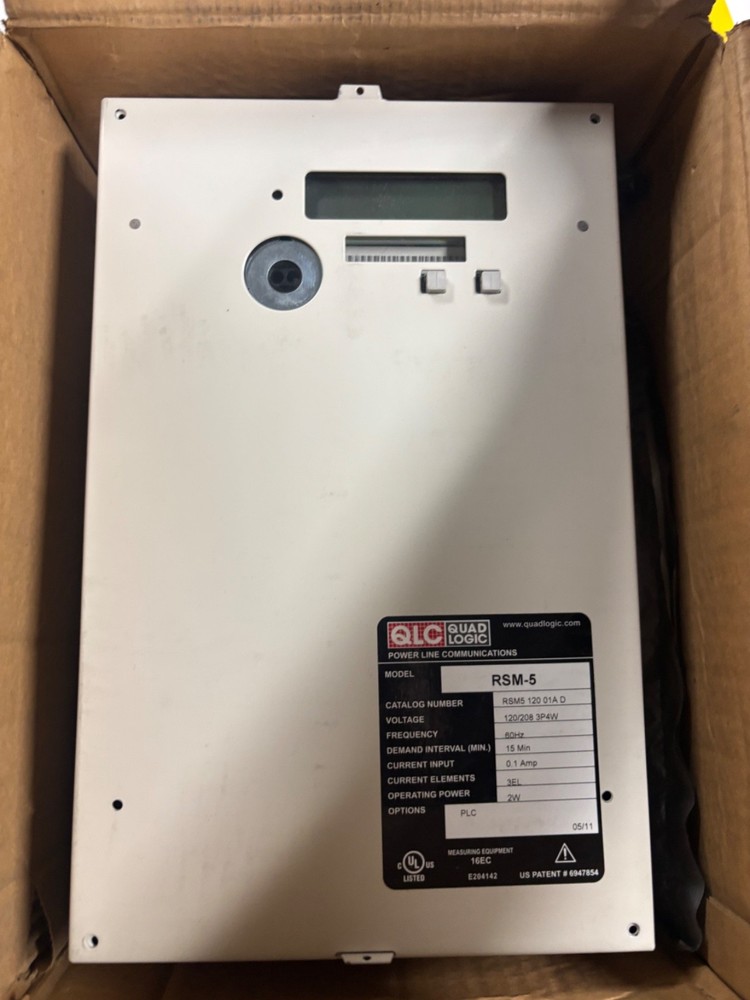 QUADLOGIC RSM-5 Electric Meter