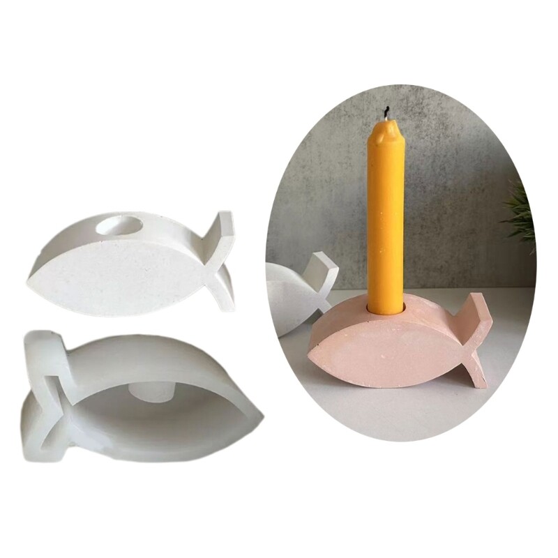 Fish Holder Molds for Making Tealight Holder Candlestick