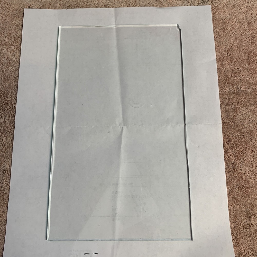 Original Glass Panel For Oak Vista Astro gumball Candy vending machine