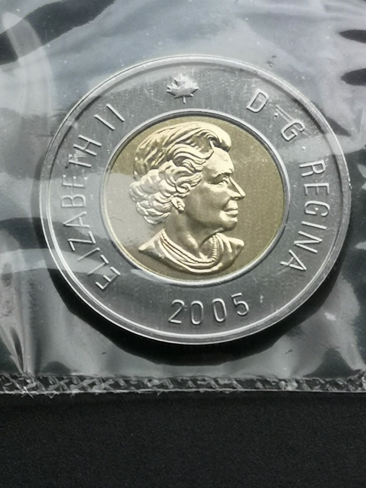 *** CANADA  TOONIE  2005  ***  PROOF  LIKE  ***  SEALED  COIN  ***