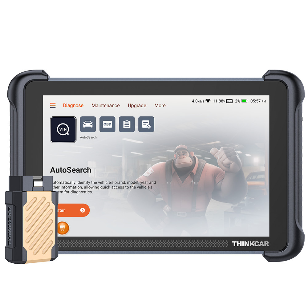 ThinkScan 689/689BT/672 Car Diagnostic Scanner OBD2 Scan Tool Active Test