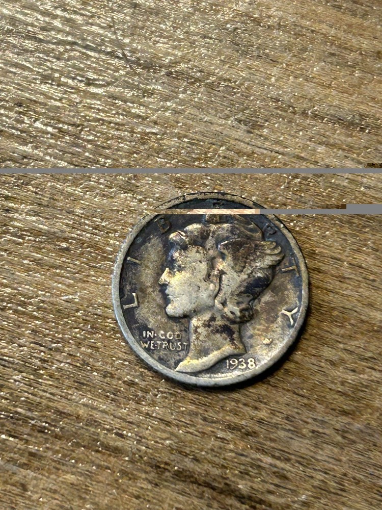1938S Mercury Dime F