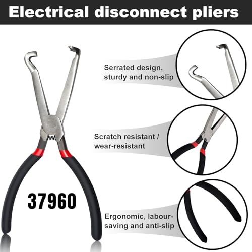 Electrical Disconnect Pliers 37960, Electrical Connector Separator Straight