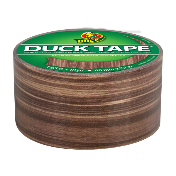 Printed Duck Tape® Brand Duct Tape - Wood Grain, 1.88 in. x 10 yd.