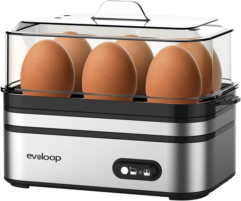 Compact Egg Boiler - Soft, Medium, Hard Boiled