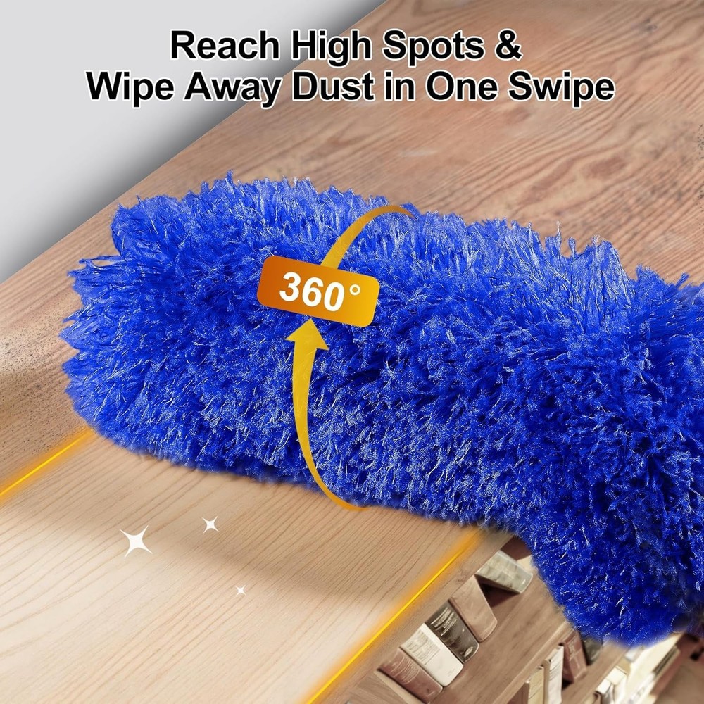 Multi-Functional 5-in-1 Duster Kit with Anti-Scratch Tips for Safe Cleaning
