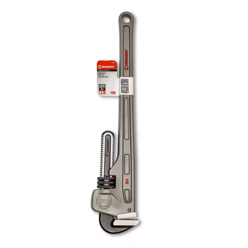 24 In. Aluminum Pipe Wrench