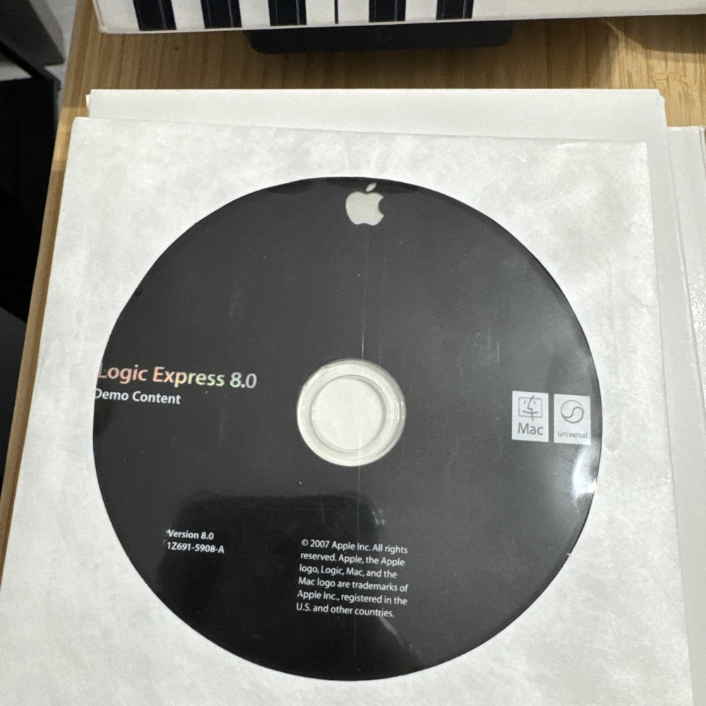 Apple Logic Express 8: Music Editing/Composing for Intel-based (Mac) retail key