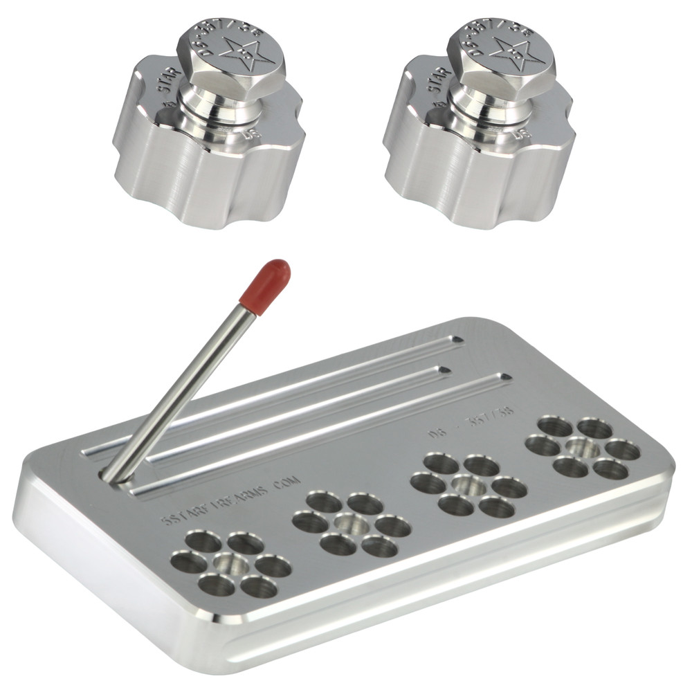 L6-357/38 Range Stand, 6-shot .357/.38 L-Frame, Solid Billet Aluminum