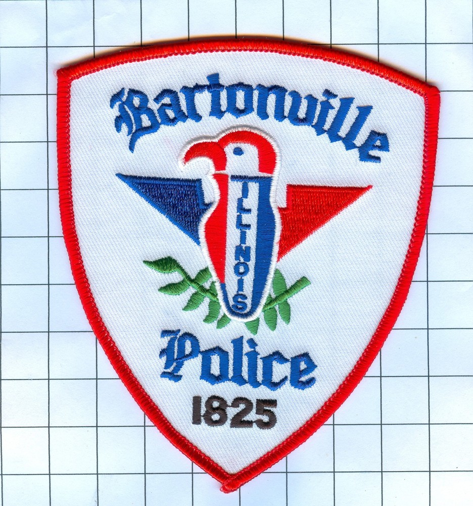 Police Patch - Illinois - BARTONVILLE, ILLINOIS