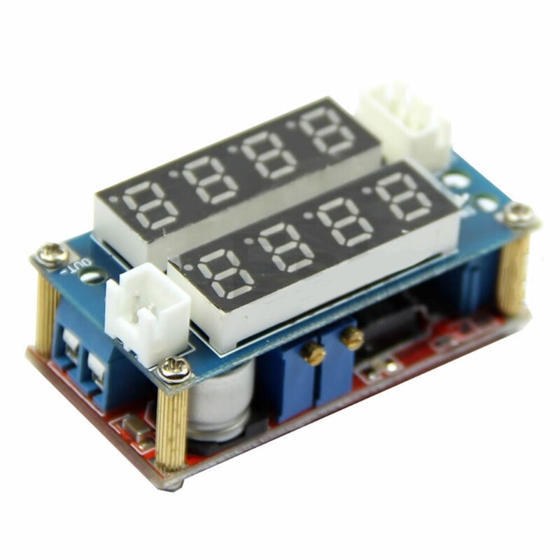 CV Step-down Voltmeter Ammeter Module LED Driver 5A Adjustable Power