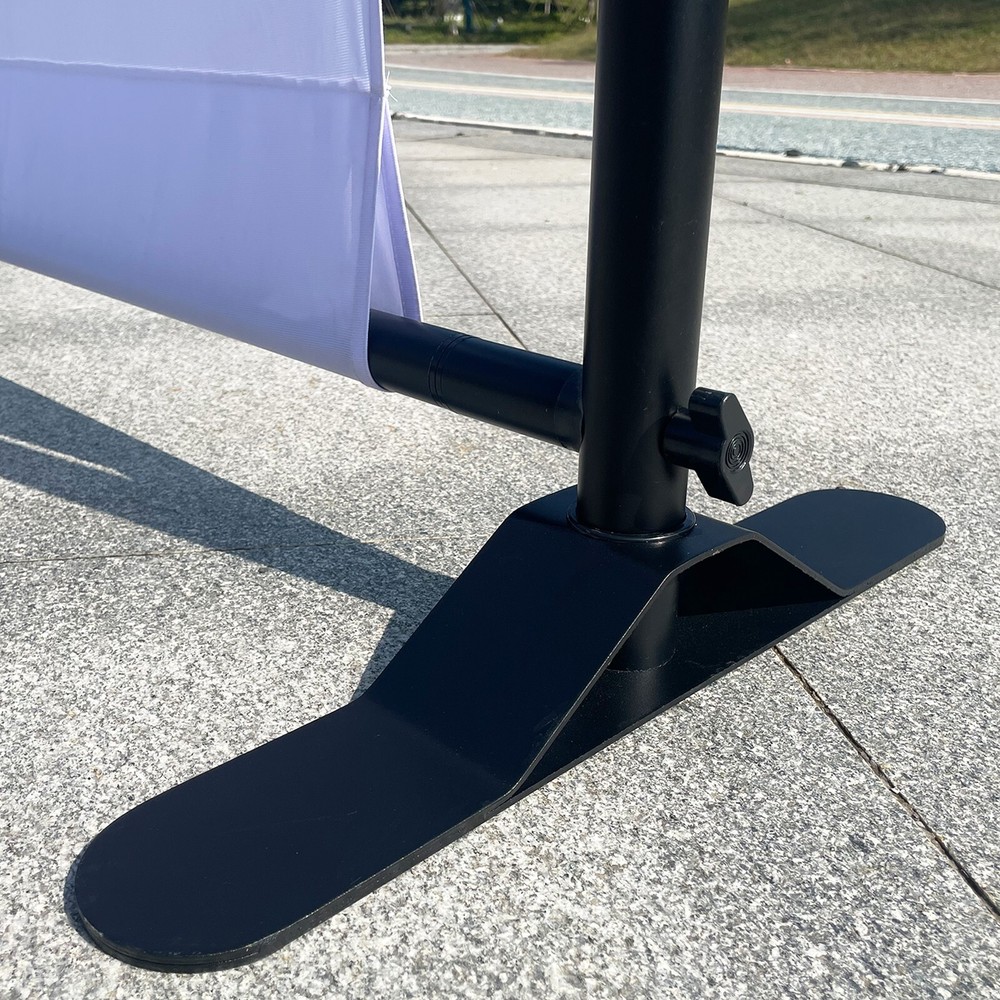 8'x10' HEAVY-DUTY Telescopic Repeat Banner Backdrop Stand Adjustable