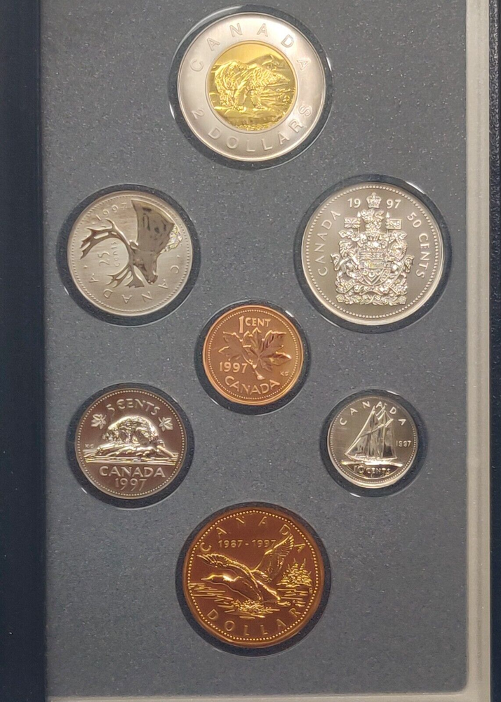 1997 CANADA SPECIMEN SET