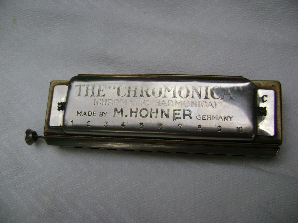 M. HOHNER , CHROMATIC HARMONICA, "THE CHROMONICA" MADE IN GERMANY