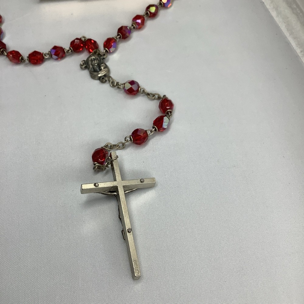 Vintage Rosary With Compact