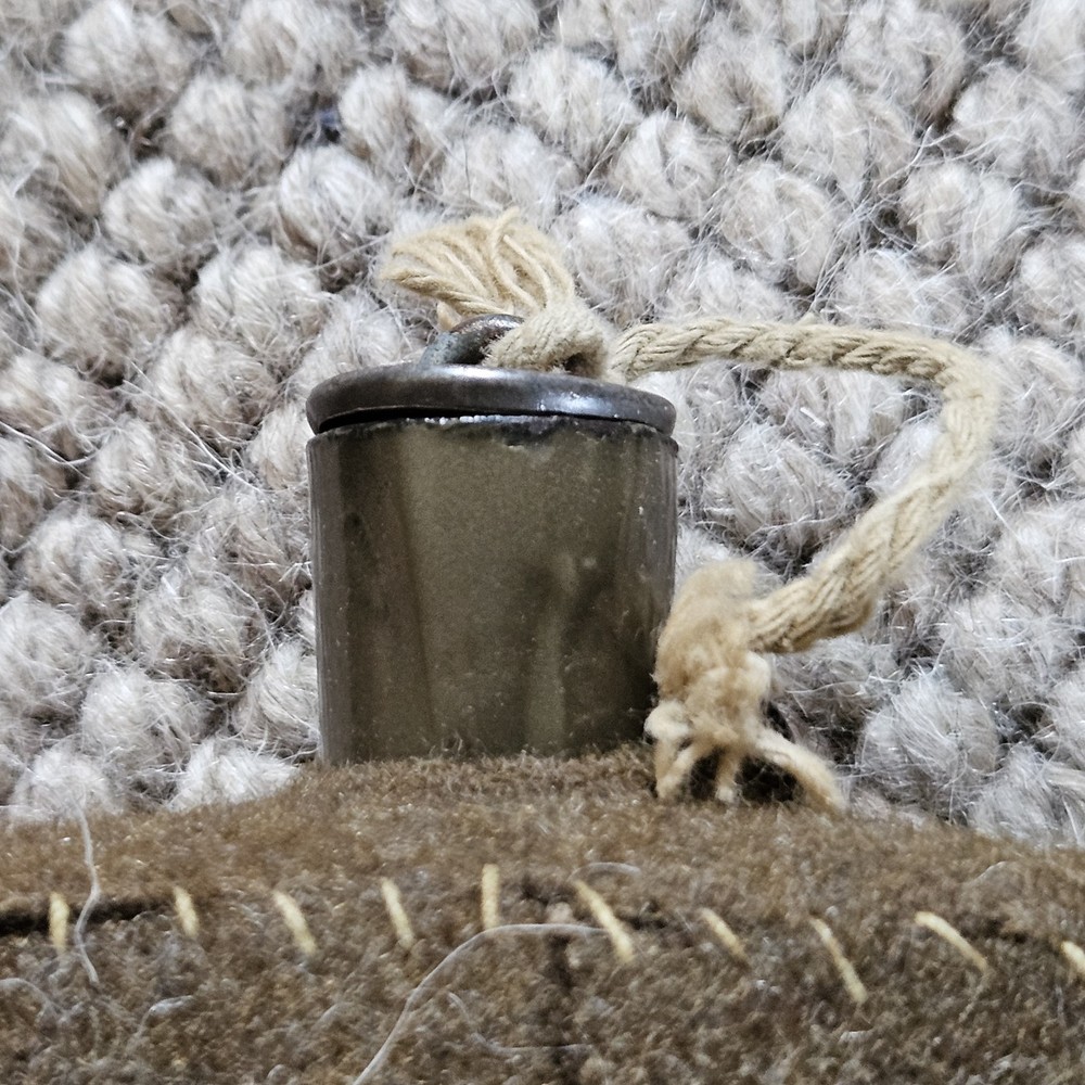 WW2 British Pattern 1937 Canteen With Carrier
