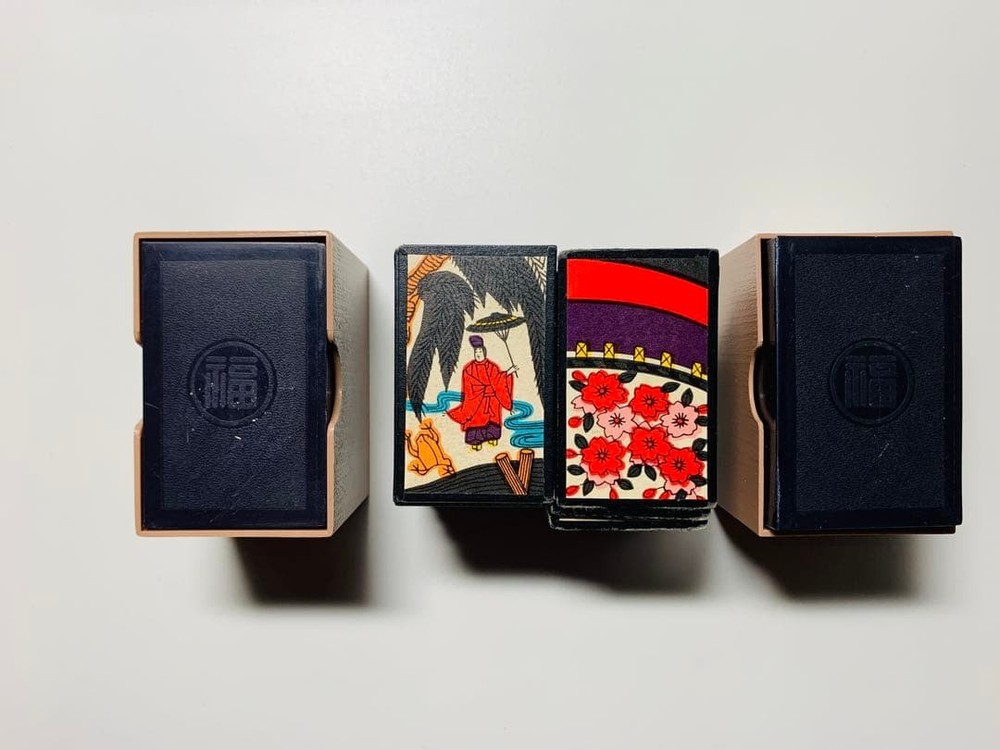 Nintendo President Hanafuda two black boxes