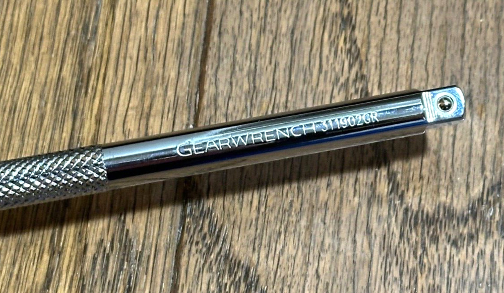 Snap On Tools Ratcheting Screwdriver 1/4" Socket Driver Interchangeable Bit Red