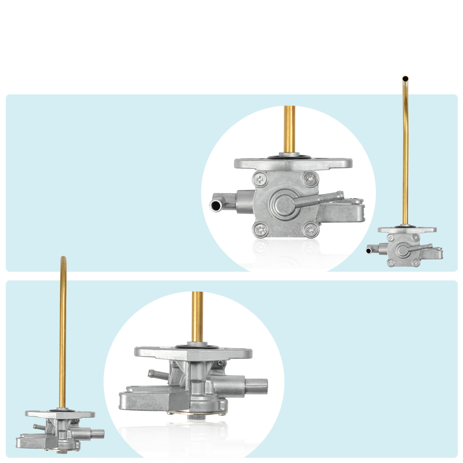 Fuel Petcock Valve Tap For Kawasaki Brute Force KVF 650 750 4x4i 51023-0022