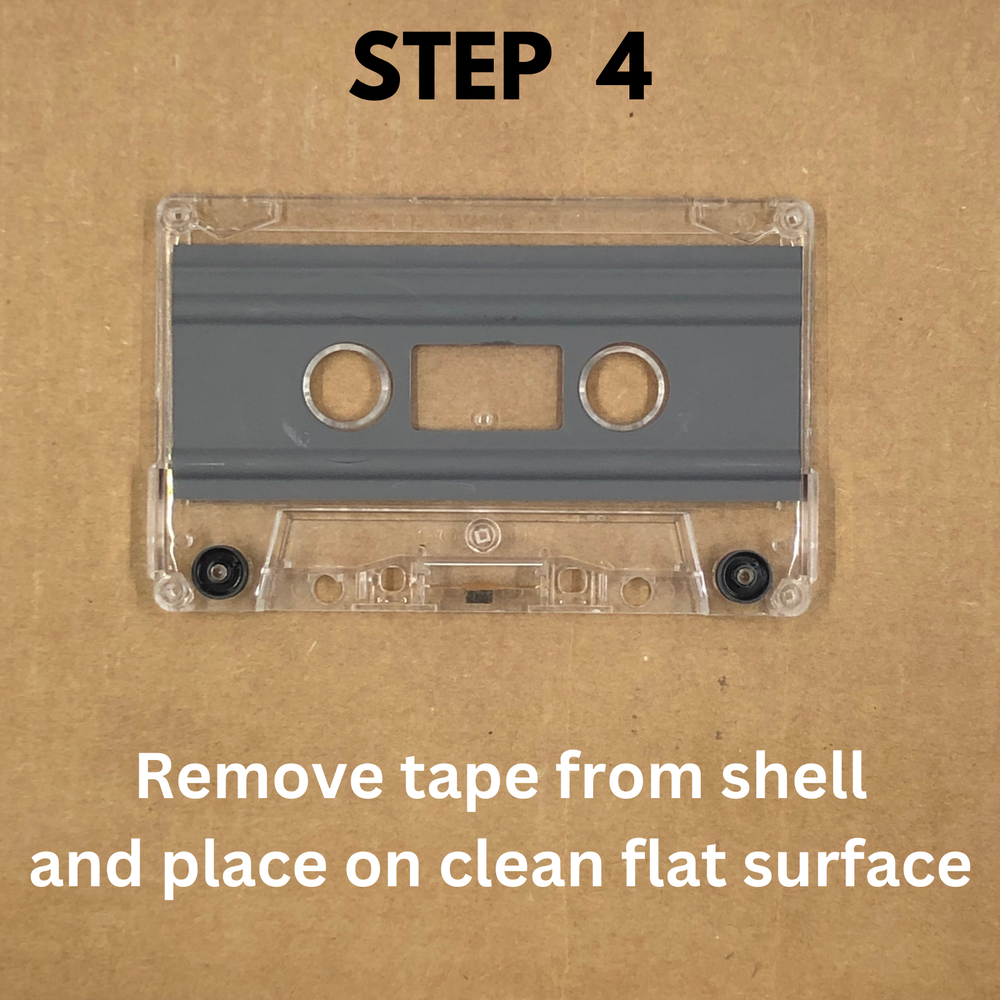 AUDIO CASSETTE TAPE REPLACEMENT COMPONENT KIT Pressure Pad Slip Sheets & Shield